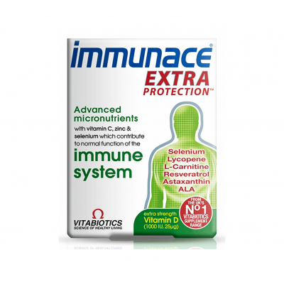IMMUNACE EXTRA PROTECTION FOR IMMUNE SYSTEM 30 TABLETS